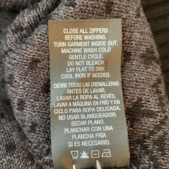 NORTHWEST Mens Fair Isle Mock Neck Sweater Size2XL - Picture 6 of 13